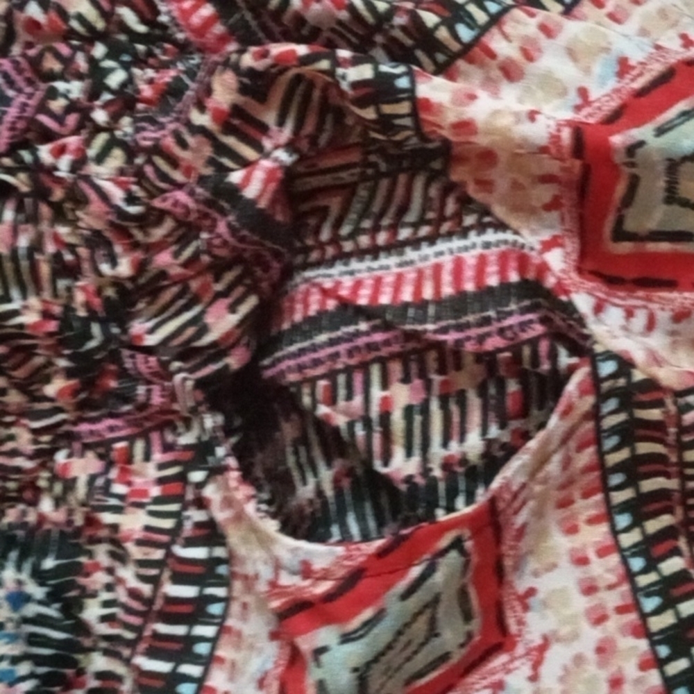 Go CoCo Romper Sz S Multi Color Print NWT NWT - image 7